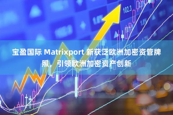 宝盈国际 Matrixport 新获泛欧洲加密资管牌照，引领欧洲加密资产创新